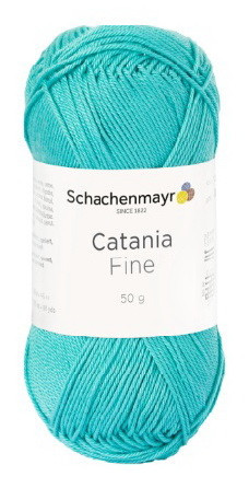 Fir de tricotat sau crosetat - Fir BUMBAC 100% MERCERIZAT CATANIA FINE BLEO 1020