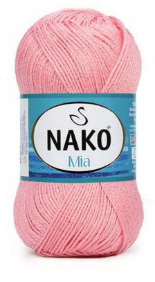 Fir de tricotat sau crosetat - Fir BUMBAC 100% NAKO MIA ROZ 3294
