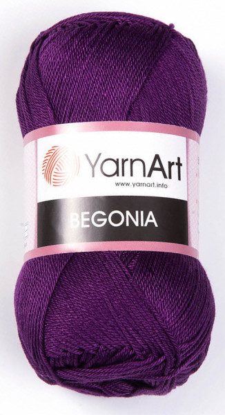 Fir de tricotat sau crosetat - Fir BUMBAC 100% YARNART BEGONIA COD 5550