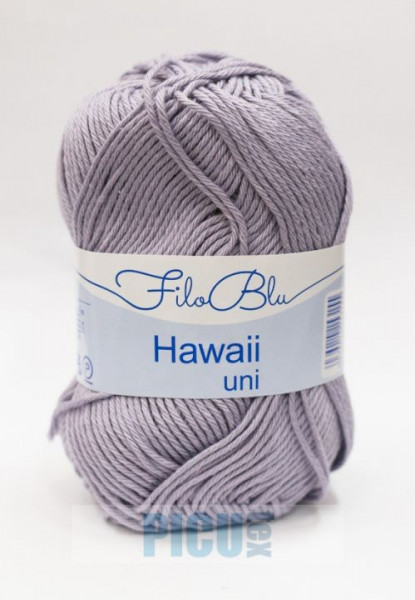 Fir de tricotat sau crosetat - Fire amestec Bumbac 100% GRUNDL HAWAII UNI - GRI - 05