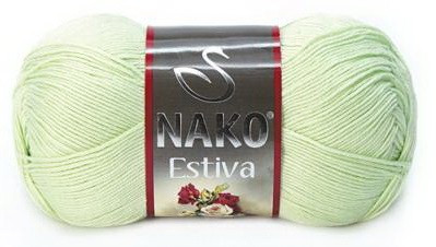 Fir de tricotat sau crosetat - Fire amestec Bumbac + Bambus NAKO ESTIVA VERNIL 6707
