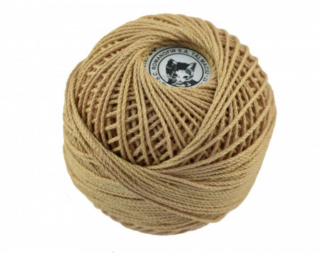 Fir de tricotat sau crosetat - Fire Bumbac 100% ANGELICA ROMANOFIR BOBINA BEJ 6P