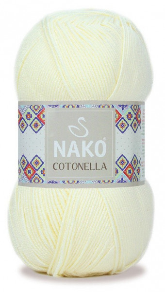 Fir de tricotat sau crosetat - Fire NAKO COTONELLA CREAM 256