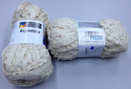 Fir de tricotat sau crosetat - Fire pretricotat esarfa Argentina A105