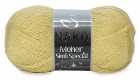 Fir de tricotat sau crosetat - Fire tip mohair acril NAKO MOHER SIMLI SPECIAL VERNIL 5292
