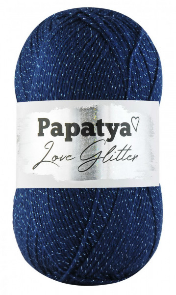 Fir de tricotat sau crosetat - Fire tip mohair din acril Kamgarn Papatya Love Glitter COD 5280