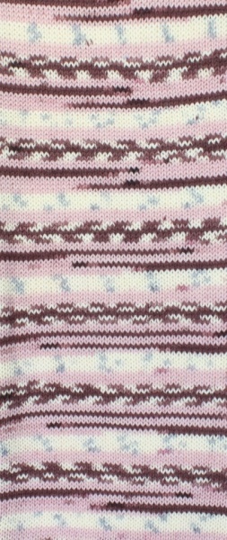 Fir de tricotat sau crosetat - Fire tip mohair din lana si polyamida Nako BOHO mix 82692 - Img 2