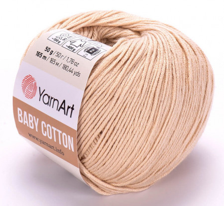 Fir de tricotat sau crosetat - Fire YARNART BABY COTTON COD 404