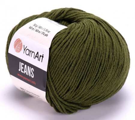Fir de tricotat sau crosetat - Fire YARNART JEANS COD 82