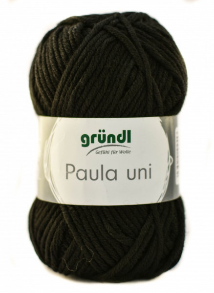 Fir de tricotat sau crosetat - PAULA UNI by GRUNDL NEGRU - 11