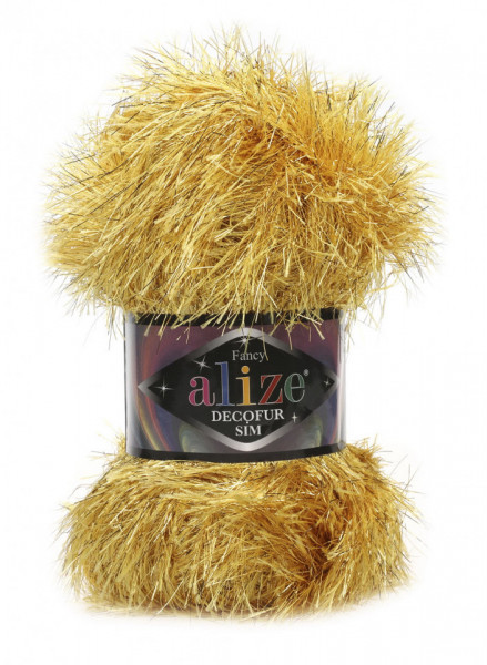 Fir de tricotat sau crosetat - FANCY - ALIZE DECOFUR SIM - AURIU ADS - 216