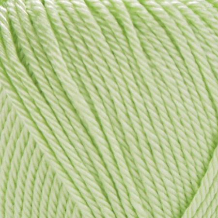 Fir de tricotat sau crosetat - Fir BUMBAC 100% MERCERIZAT YARNART LUXOR VERNIL COD 1212 - Img 2