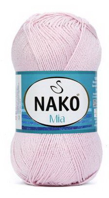 Fir de tricotat sau crosetat - Fir BUMBAC 100% NAKO MIA ROZ 2578