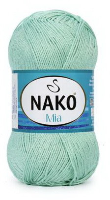 Fir de tricotat sau crosetat - Fir BUMBAC 100% NAKO MIA VERNIL 1290