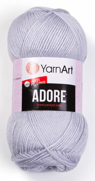 Fir de tricotat sau crosetat - Fire acril anti pilling YARNART ADORE COD 363