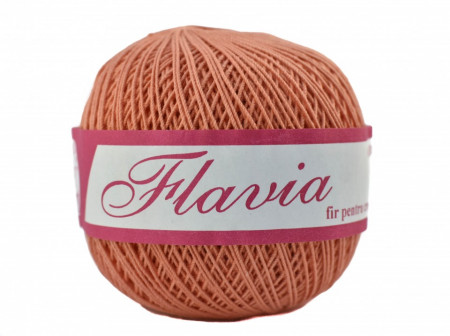 Fir de tricotat sau crosetat - Fire Bumbac 100% FLAVIA ROMANOFIR BOBINA FREZ 1326