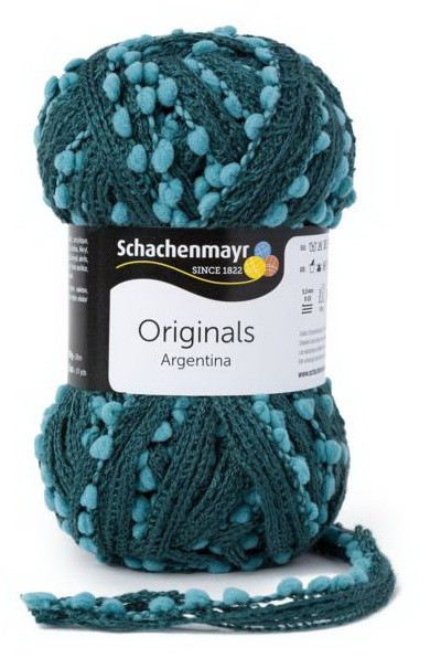 Fir de tricotat sau crosetat - Fire pretricotate esarfa Argentina A86
