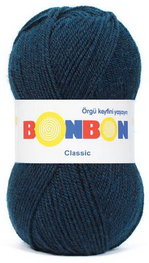 Fir de tricotat sau crosetat - Fire tip mohair din acril BONBON CLASIC BLEOMAREN 98666
