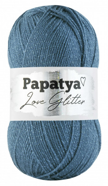 Fir de tricotat sau crosetat - Fire tip mohair din acril Kamgarn Papatya Love Glitter COD 5680