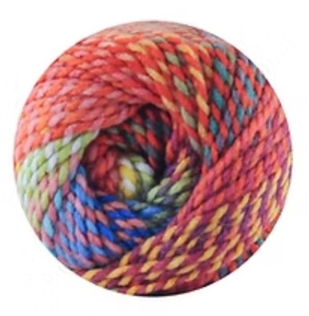 Fir de tricotat sau crosetat - Fire tip mohair din acril Kamgarn Papatya Confetti degrade 01 - Img 2