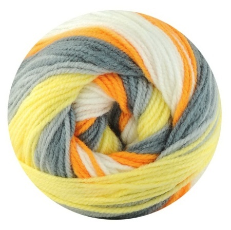 Fir de tricotat sau crosetat - Fire tip mohair din acril Kamgarn Cicibebe Batik degrade 77 - Img 2