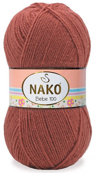 Fir de tricotat sau crosetat - Fire tip mohair din acril Nako Baby 100 - 12827
