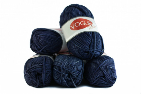 Fir de tricotat sau crosetat - Fire tip mohair din acril Nako Export - #7302- ALBASTRU