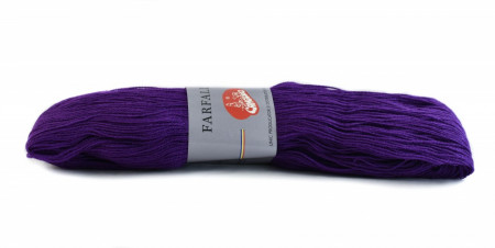 Fir de tricotat sau crosetat - Fire tip mohair din acril (PNA) Canguro Farfalle MOV 332