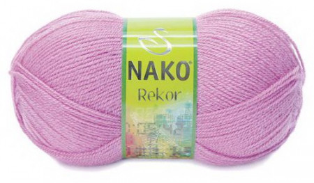 Fir de tricotat sau crosetat - Fire tip mohair din acril premium Nako REKOR LILA 1249
