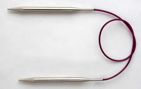 KnitPro Nova Metal - andrele fixe 80 cm
