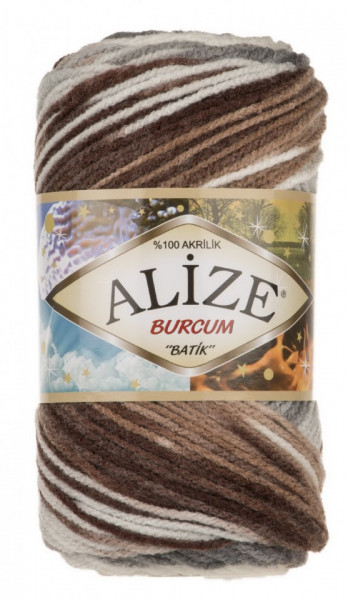 Fir de tricotat sau crosetat - Fir ACRILIC ALIZE BURCUM BATIK DEGRADE 5742