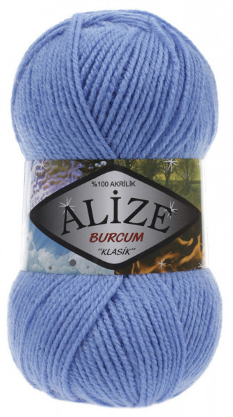 Fir de tricotat sau crosetat - Fir ACRILIC ALIZE BURCUM KLASIK BLEO 289