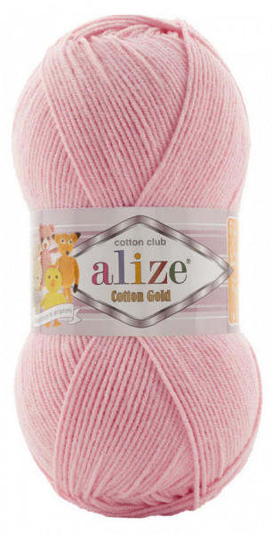 Fir de tricotat sau crosetat - Fir ALIZE COTTON GOLD ROZ 638