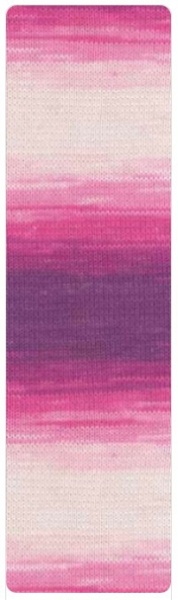 Fir de tricotat sau crosetat - Fir BUMBAC 100% ALIZE BELLA BATIK 100-3302 - Img 2