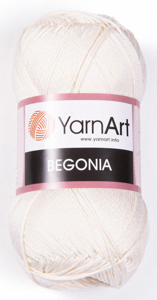 Fir de tricotat sau crosetat - Fir BUMBAC 100% YARNART BEGONIA COD 6282
