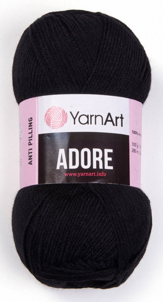 Fir de tricotat sau crosetat - Fire acril anti pilling YARNART ADORE COD 354