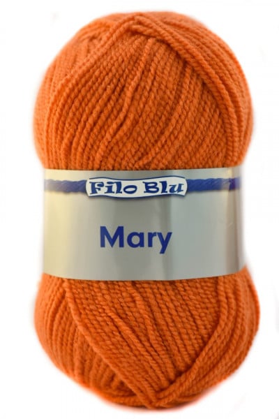 Fir de tricotat sau crosetat - Fire Filo Blu - Mary - 03 - PORTOCALIU
