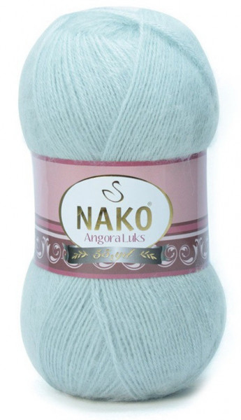 Fir de tricotat sau crosetat - Fire tip mohair acril NAKO ANGORA LUKS VERNIL 10471