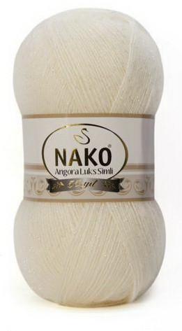 Fir de tricotat sau crosetat - Fire tip mohair acril NAKO ANGORA LUKS SIMLI COD 23403