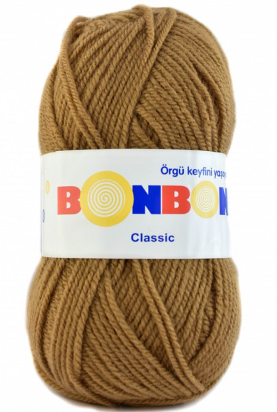 Fir de tricotat sau crosetat - Fire tip mohair din acril BONBON CLASIC MARO 98226