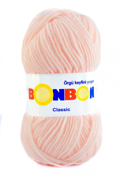 Fir de tricotat sau crosetat - Fire tip mohair din acril BONBON CLASIC FREZ 98335