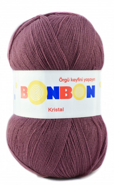 Fir de tricotat sau crosetat - Fire tip mohair din acril BONBON KRISTAL 98303