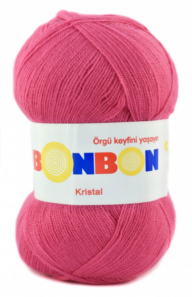 Fir de tricotat sau crosetat - Fire tip mohair din acril BONBON KRISTAL 98319