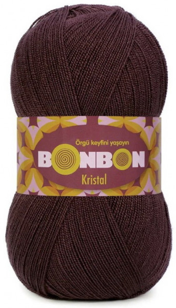Fir de tricotat sau crosetat - Fire tip mohair din acril BONBON KRISTAL MARO 98219