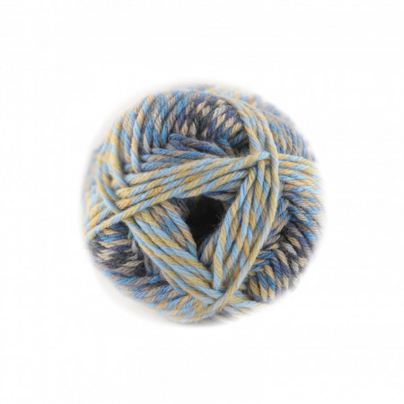 Fir de tricotat sau crosetat - Fire tip mohair din acril Kamgarn Papatya Mouline Chunky Degrade 2019 - Img 2