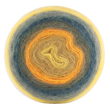 Fir de tricotat sau crosetat - Fire tip mohair din acril Kamgarn Papatya Angora Cake COD 606