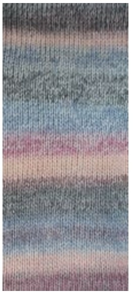 Fir de tricotat sau crosetat - Fire tip mohair din acril NAKO HERCAI DEGRADE 28237 - Img 2