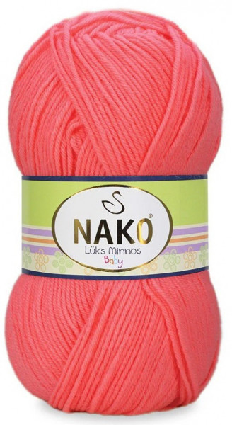 Fir de tricotat sau crosetat - Fire tip mohair din acril NAKO LUKS MINNOS 11157