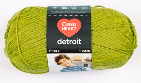 Fir de tricotat sau crosetat - Fire tip mohair din acril RED HEART DETROIT 98416