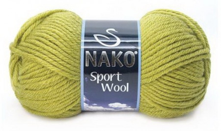 Fir de tricotat sau crosetat - Fire tip mohair din acril si lana Nako Sport Wool VERNIL 10316